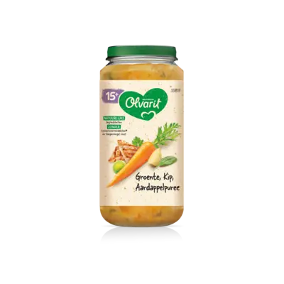 pdp-image-Olvarit Groente kip aardappelpuree 15m+