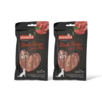 Rosewood Steak strips beef & pollock 2-pack
