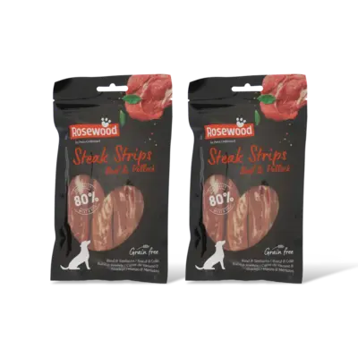 pdp-image-Rosewood Steak strips beef & pollock 2-pack