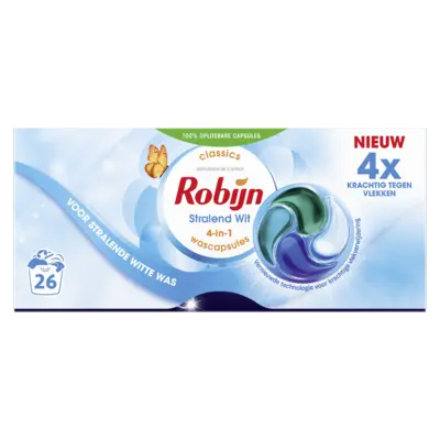 pdp-image-Robijn 4-in-1 wascapsules stralend wit
