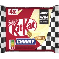 Een afbeelding van Kitkat Chunky white reep 4-pack