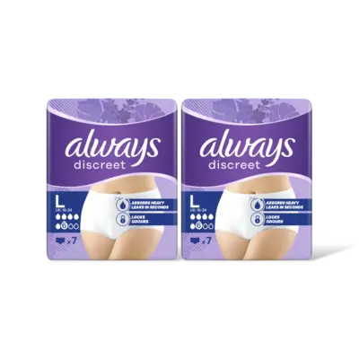 pdp-image-Always Discreet normal broekjes maat L 2-pack