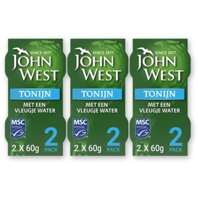 pdp-image-John West Tonijn vleugje water 2-pack 3-pack