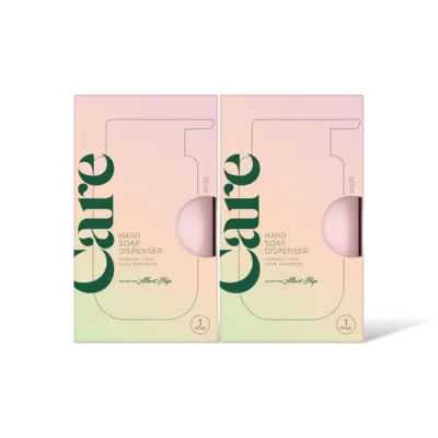 pdp-image-Care Hand soap dispenser roze 2-pack