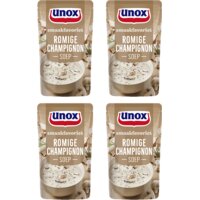 Een afbeelding van Unox Romige champignonsoep 4-pack