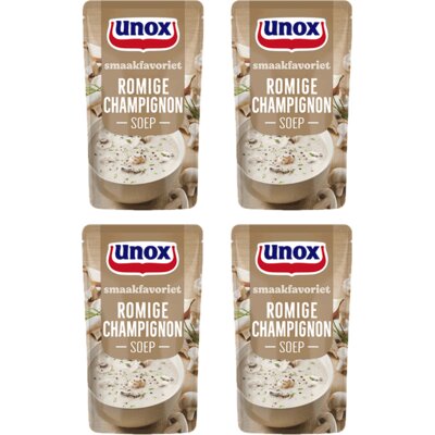 pdp-image-Unox Romige champignonsoep 4-pack