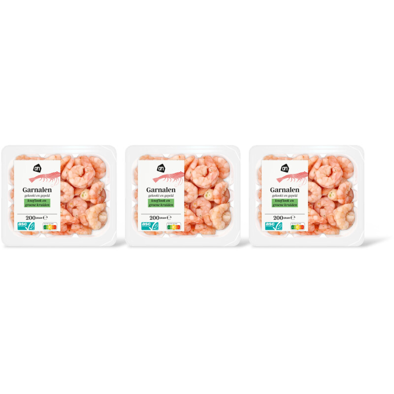 AH Garnalen knoflook 3-pack