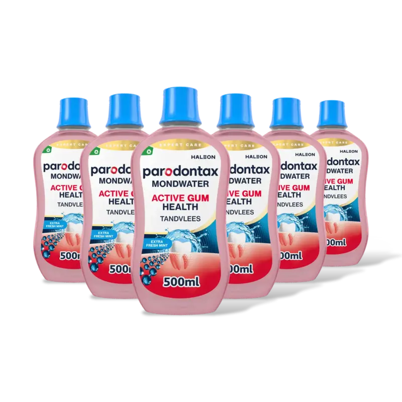 Parodontax Mondwater extra fresh 6-pack