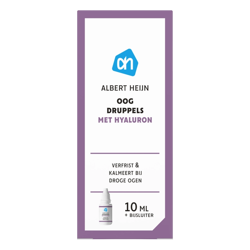 Oogdruppels met hyaluron