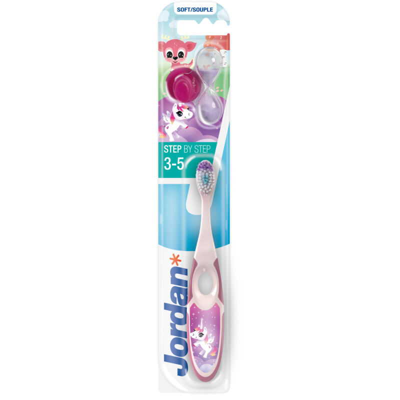 Een afbeelding van Jordan Step by step tandenborstel 3-5 jaar soft