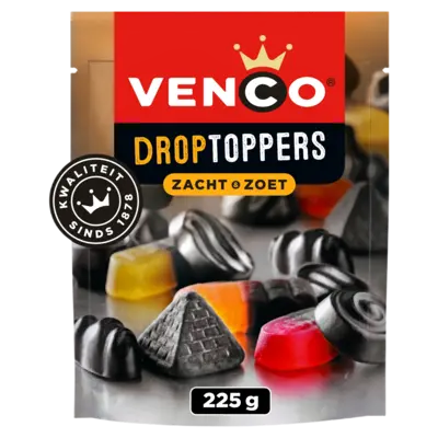 pdp-image-Venco Droptoppers zacht & zoet