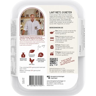 pdp-image-Vegetarische Slager Vegan kip krockant