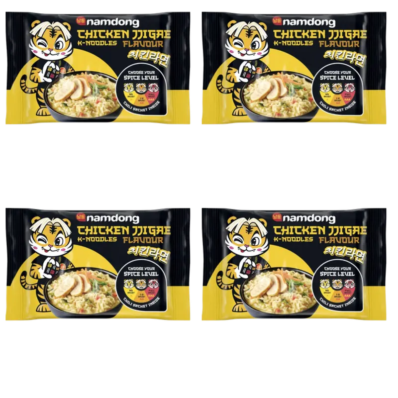 Chicken jjigae k-noodles flavour 2-pack