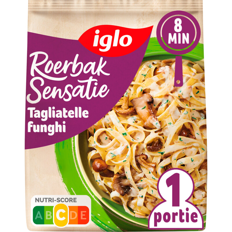Een afbeelding van Iglo Roerbak sensatie tagliatelle funghi