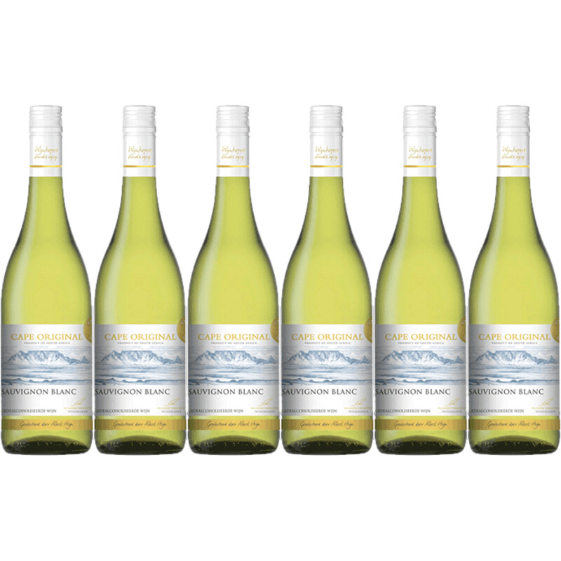 Een afbeelding van AH Excellent Sauvignon blanc alcoholvrij 6 flessen
