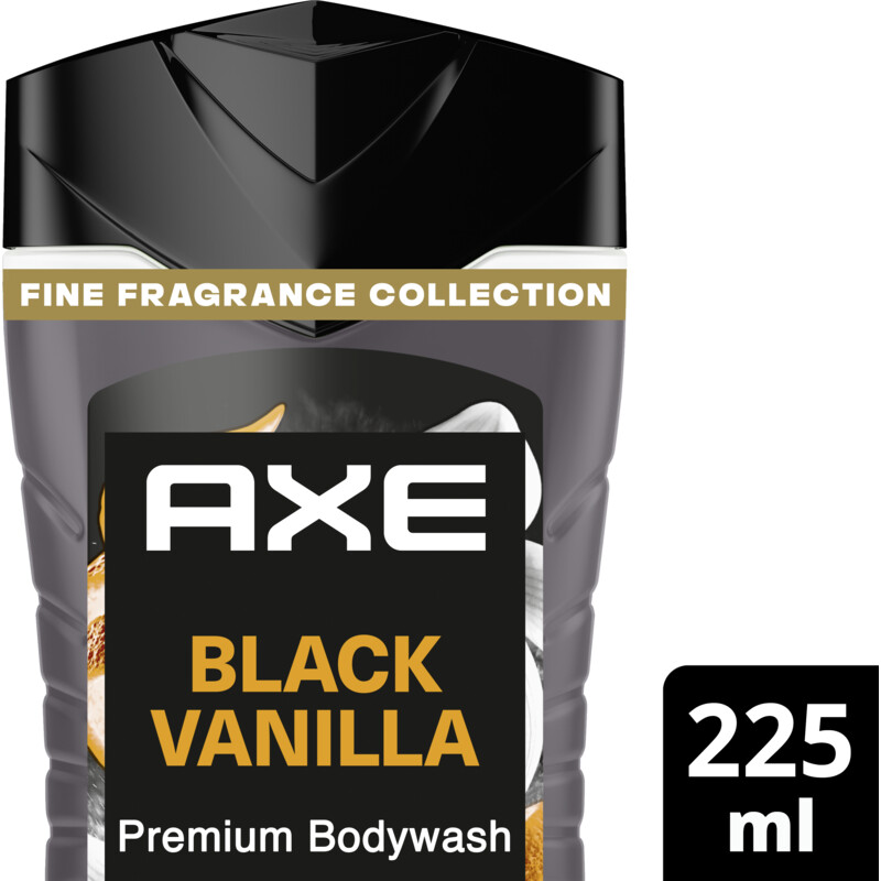 Axe Black vanilla + fine fragrance showergel