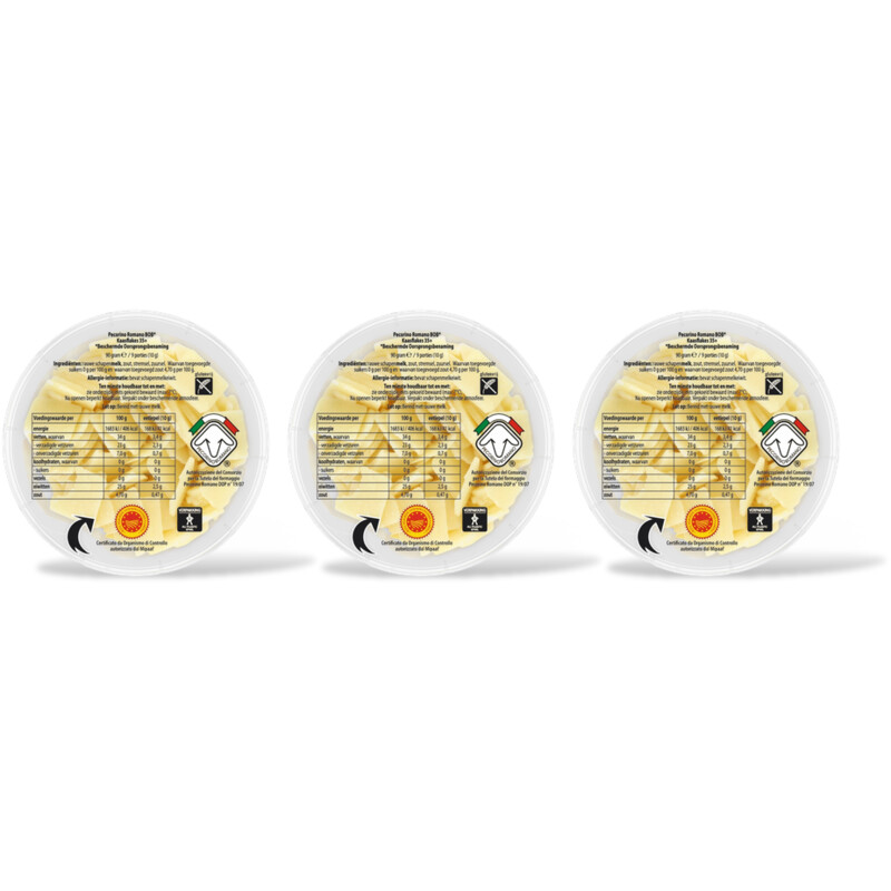 AH Pecorino romano flakes dop 3-pack