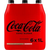 Een afbeelding van Coca-Cola Zero sugar 6-pack bel