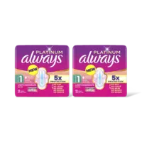 Always Platinum normal maandverband 2-pack