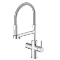 HOWAT 3-1 kokend water kraan flexibel chroom