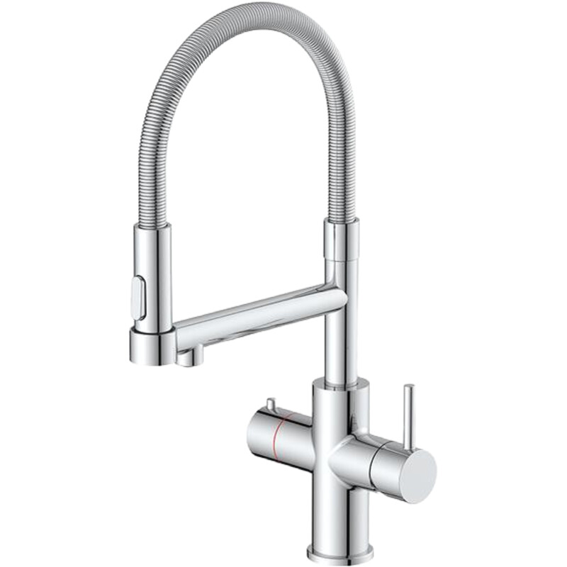 HOWAT 3-1 kokend water kraan flexibel chroom