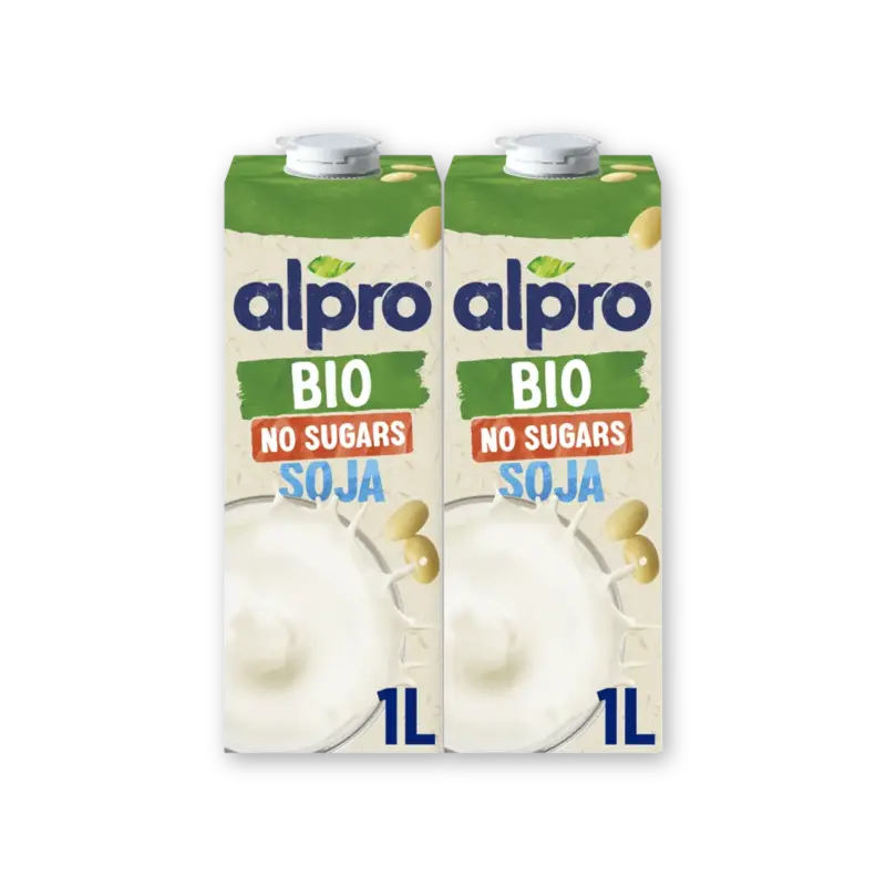 Bio soya no sugars 2-pack