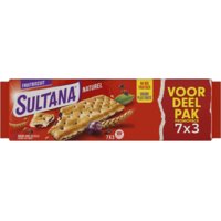Een afbeelding van Sultana Fruitbiscuit naturel voordeelpak