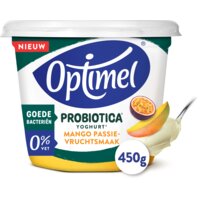 Een afbeelding van Optimel Probiotica yoghurt mango passievrucht