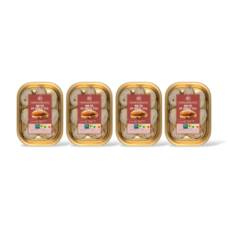 AH Mini pita kip griekse stijl 4-pack