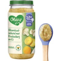 Een afbeelding van Olvarit Bloemkoolschotel met knolselderij 12m+