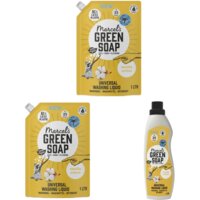 Een afbeelding van Marcel's Green Soap Wasmiddel pakket