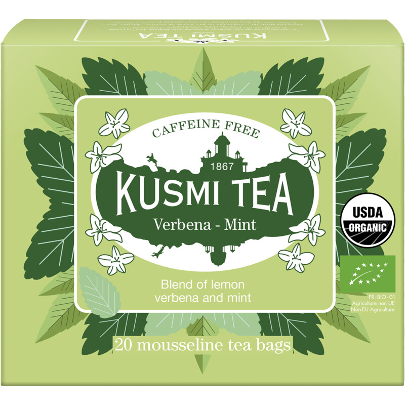 Een afbeelding van Kusmi Tea Organic verbana-mint