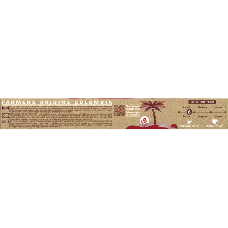 Een afbeelding van Nescafé Farmers origins Colombia capsules