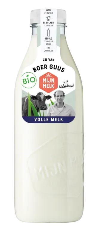Volle melk boer Guus