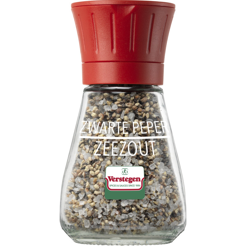 Een afbeelding van Verstegen Zwarte peper zeezout