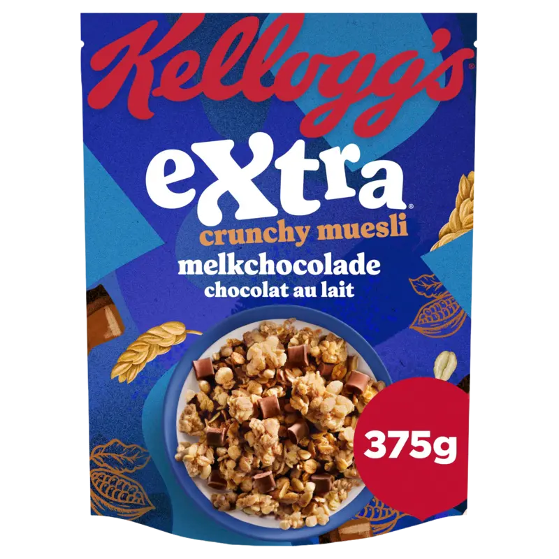 Kellogg's Extra melkchocolade bel