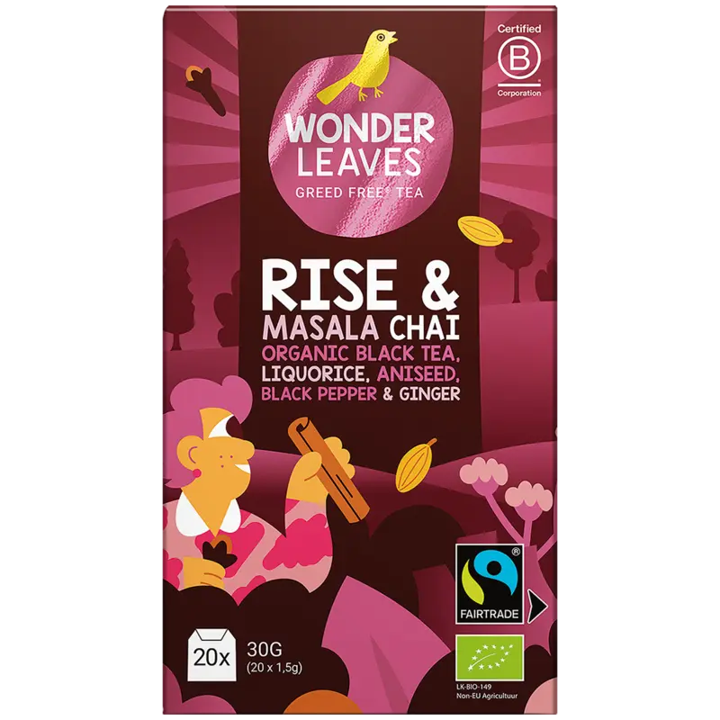 WonderLeaves Rise & masala chai