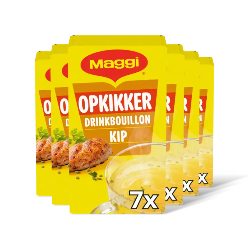 Maggi Opkikker drinkbouillon kip 6-pack