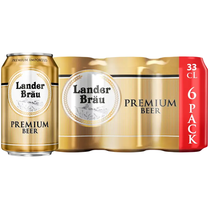 Premium beer 6-pack