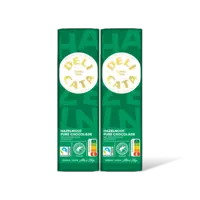 Delicata Reep pure chocolade hazelnoot 2-pack