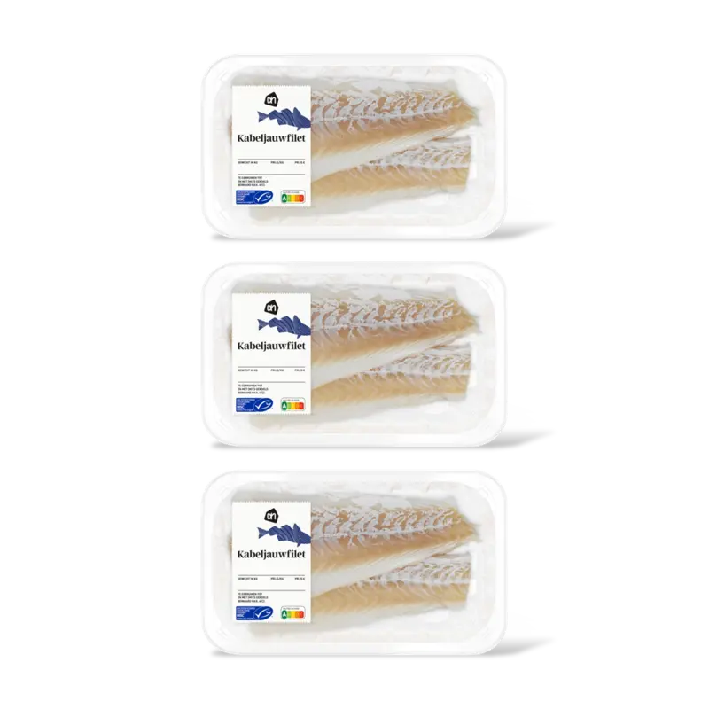 AH Kabeljauwfilet 3-pack