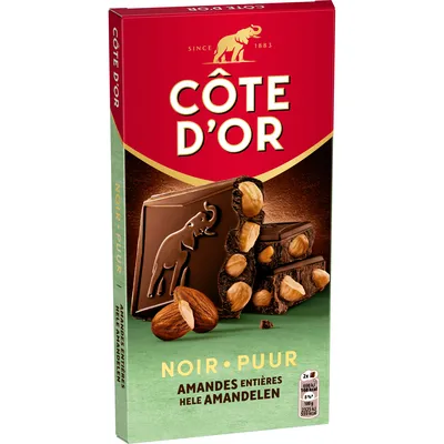 pdp-image-Côte d'Or Chocoladereep puur met hele amandelen