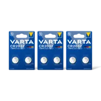 Varta Knoopcelbatterij lithium CR2032 3-pack