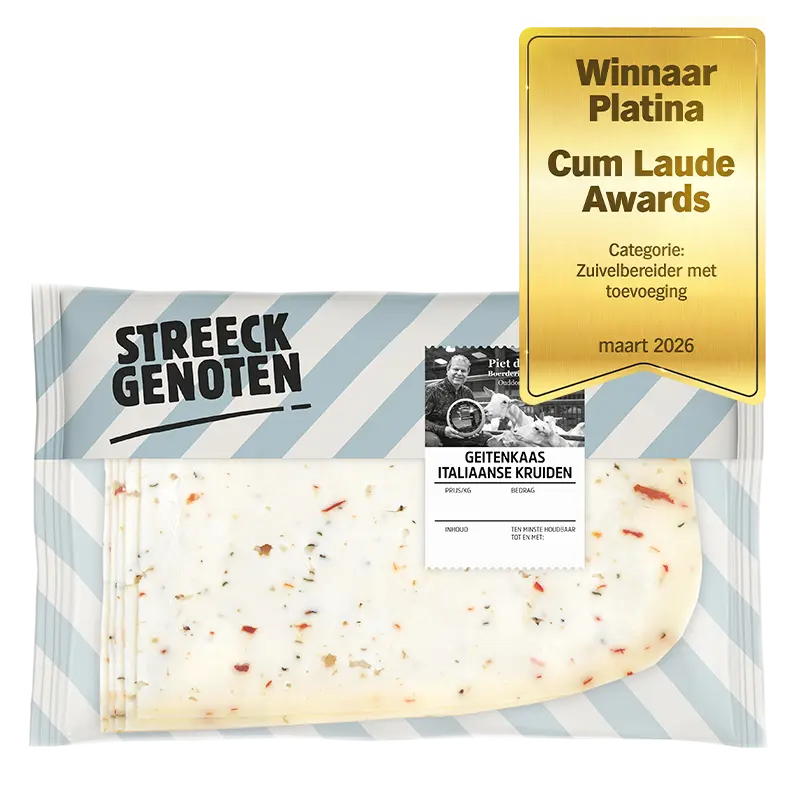 Streeckgenoten Geitenkaas Italiaanse kruiden