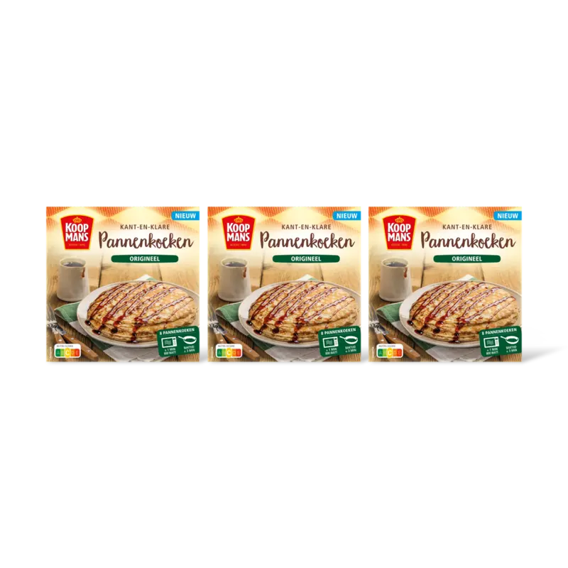 Koopmans Pannenkoeken origineel k&k 3-pack