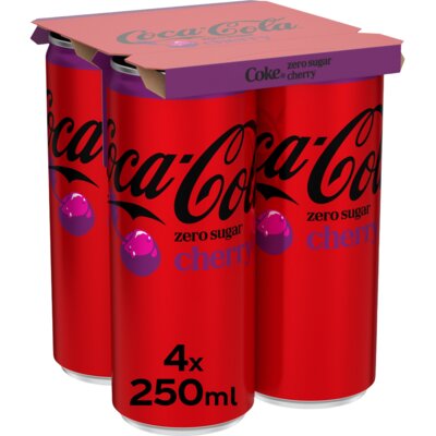 pdp-image-Coca-Cola Zero sugar cherry 4-pack