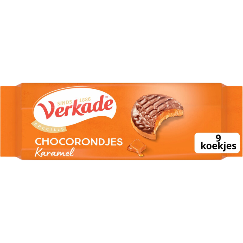 Verkade Chocorondjes karamel