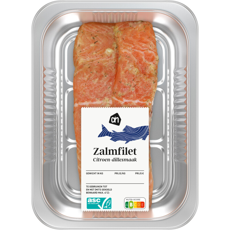 Een afbeelding van AH Zalmfilet limoen dille