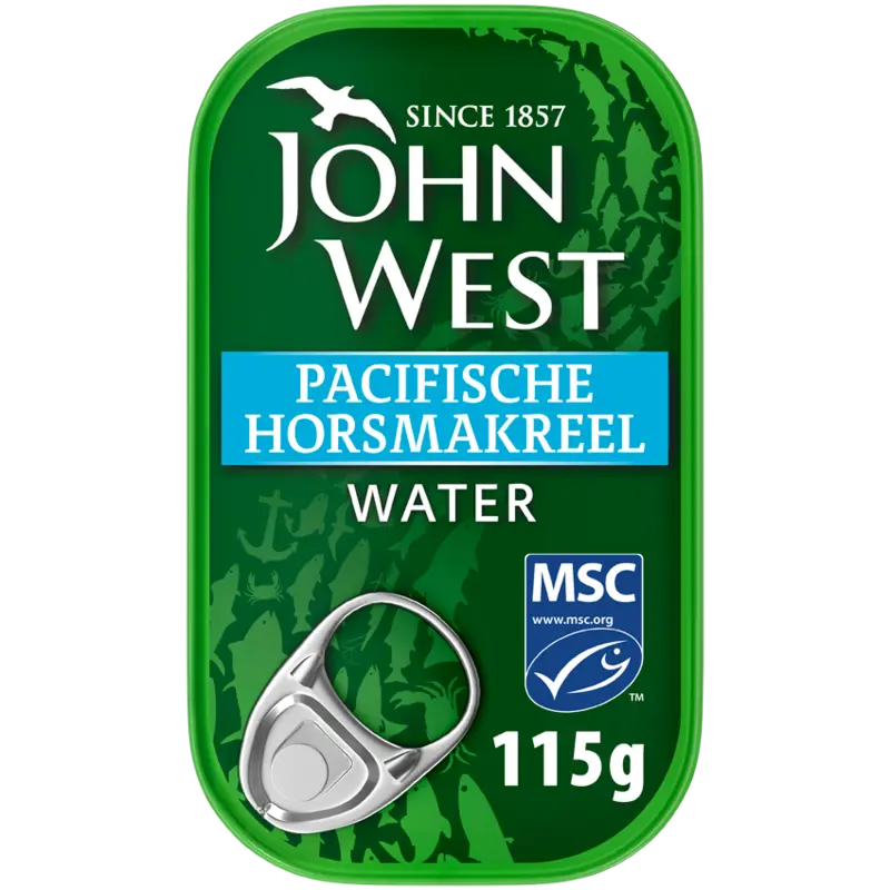 John West Horsmakreel water