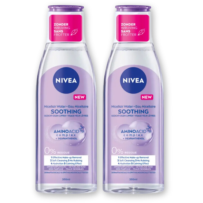 NIVEA Micellair water gevoelige huid 2-pack